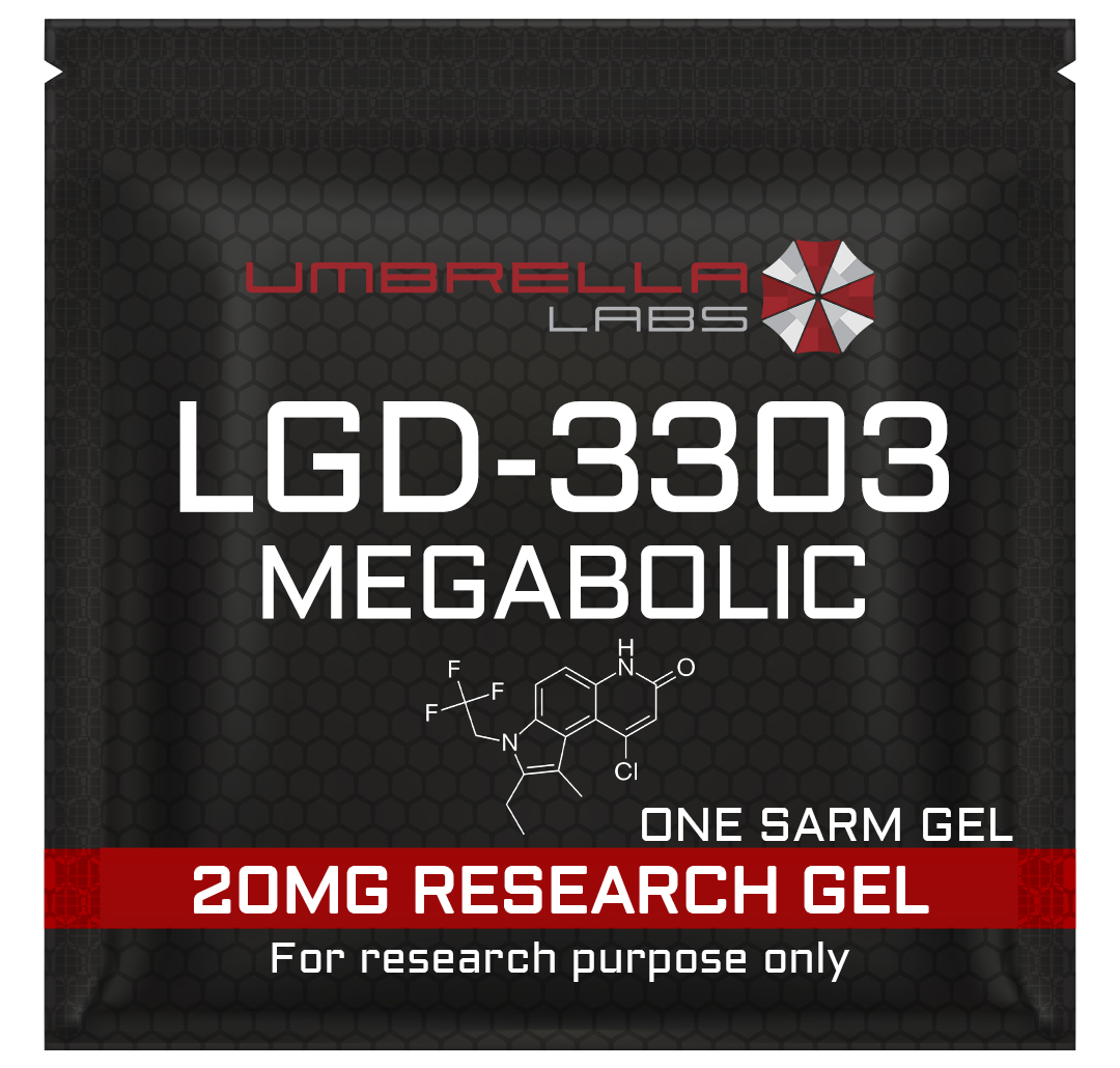 LGD 3303 Megabolic SARMs Gel 20MG (Packs of 5, 10 or 30)